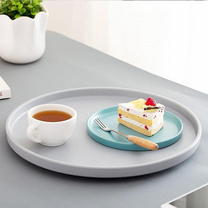 Rustic Country Style Melamine Dinner Plate Set