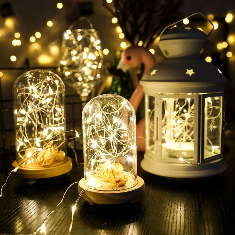 Outdoor Solar Powered Fairy String Lights