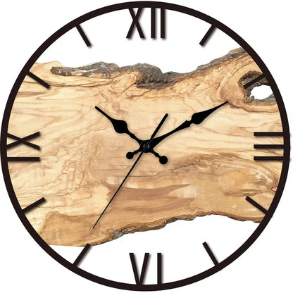 Clear Acrylic Round Wall Clock