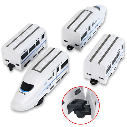 Fesara Train Express Toy Train with Flashing Lights