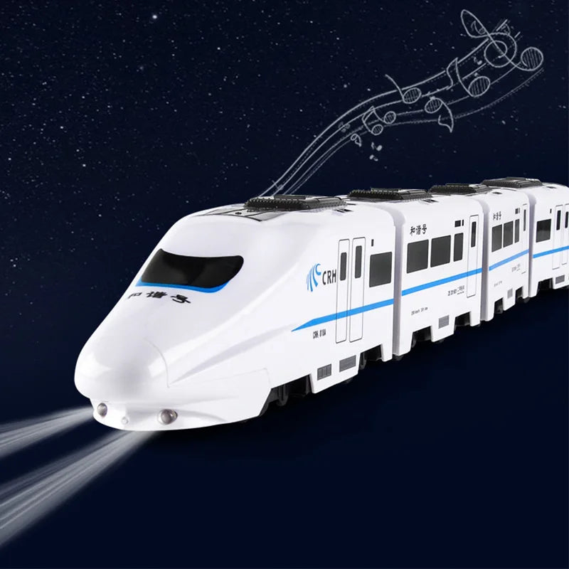 Fesara Train Express Toy Train with Flashing Lights