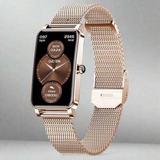 Slim Women's Fitness Watch with Heart Rate Monitor - Fesara