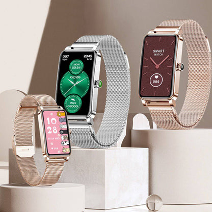 Slim Women's Fitness Watch with Heart Rate Monitor