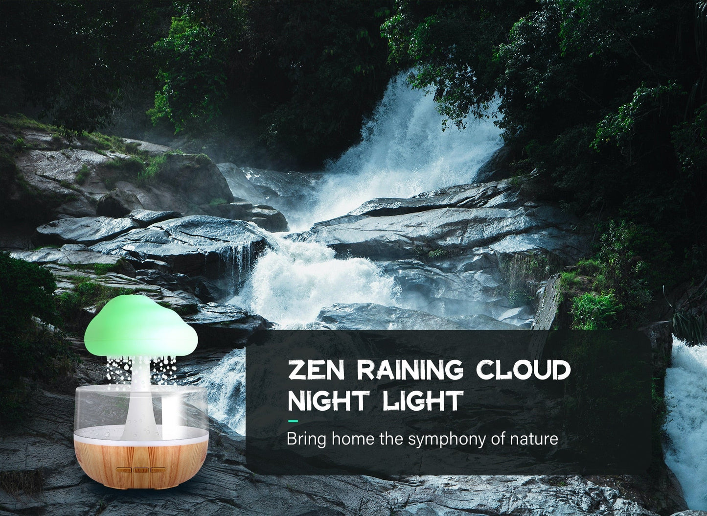Calming Cool Mist Aromatherapy Essential Oil Diffuser