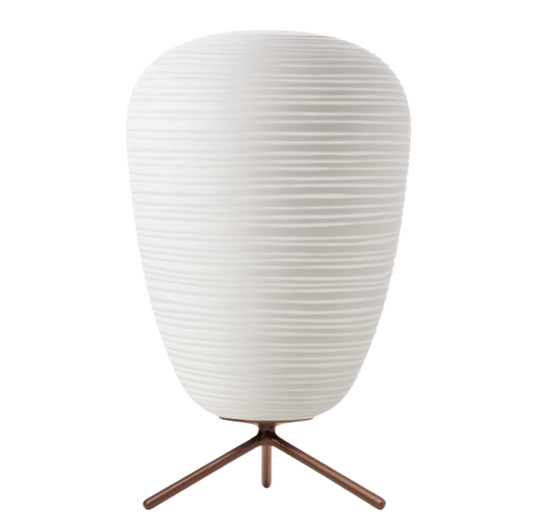 Beautiful Asian Style Glass Table Lamp - Fesara