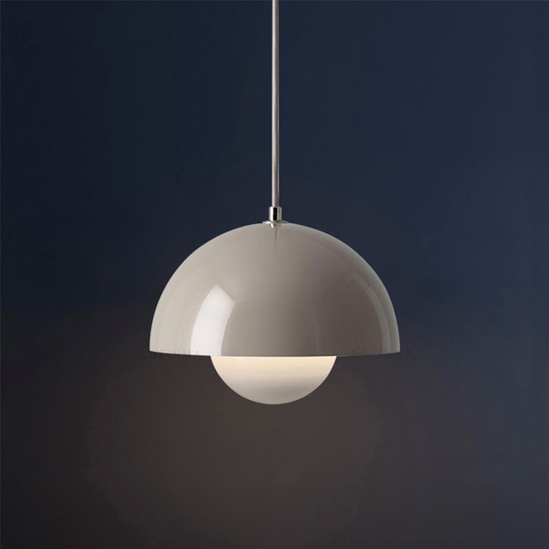 Stylish Half Round Pendant Light Fixture - Fesara
