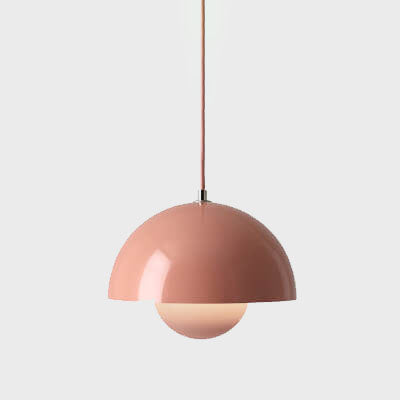 Stylish Half Round Pendant Light Fixture