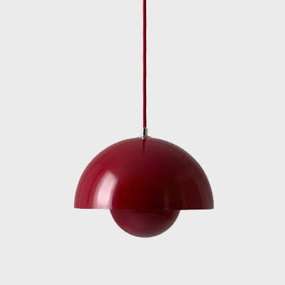 Stylish Half Round Pendant Light Fixture