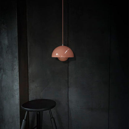 Stylish Half Round Pendant Light Fixture
