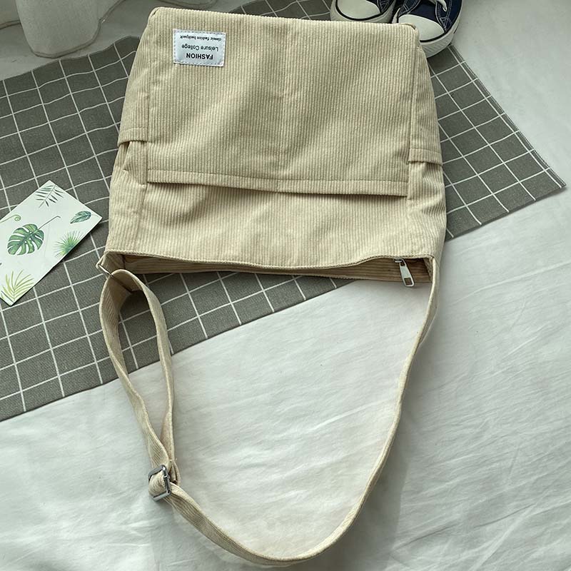 Versatile Canvas Crossbody Bag – Durable Daily Shoulder Bag