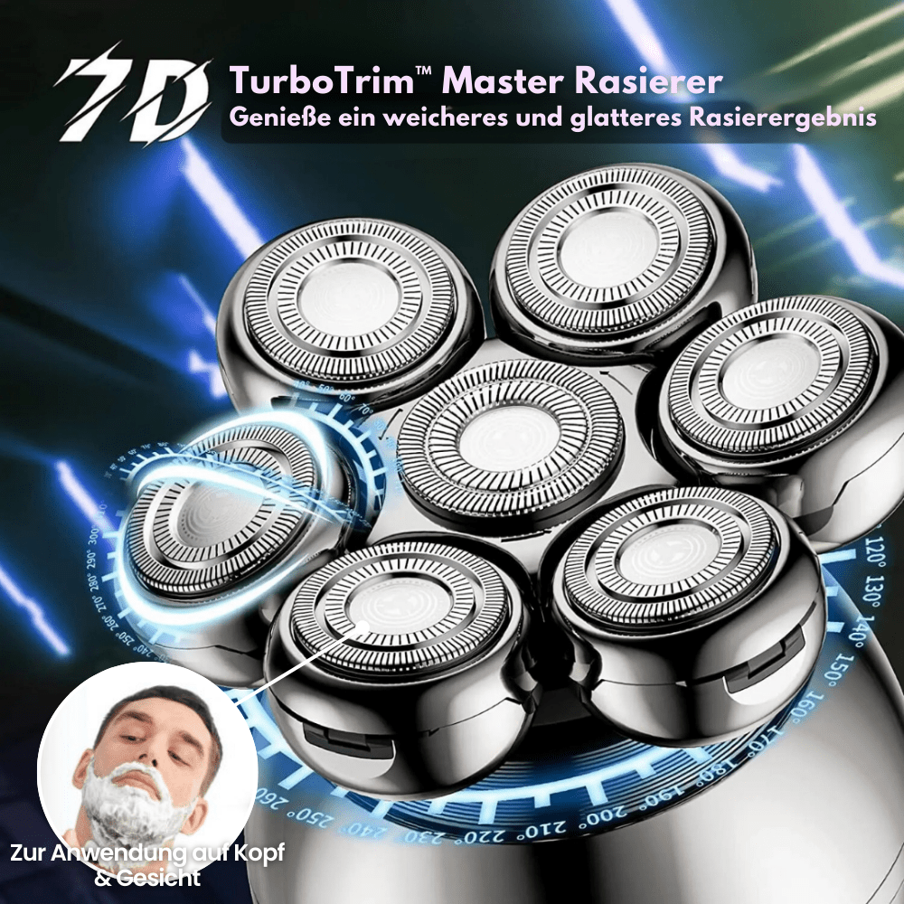 Waterproof Electric Shaver with USB Rechargeable Design
