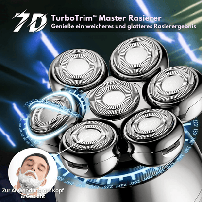 Waterproof Electric Shaver with USB Rechargeable Design