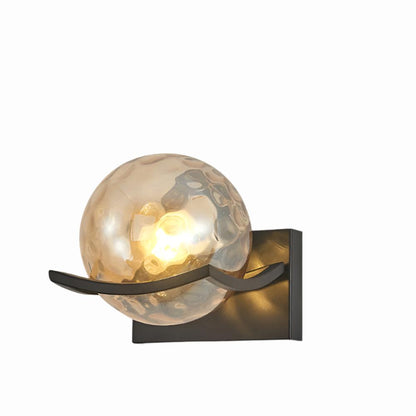 Contemporary LED Glass Light Fixture