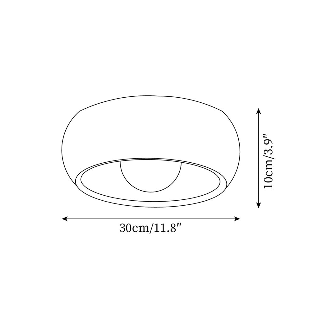 Simple Elegant Overhead Light Fixture