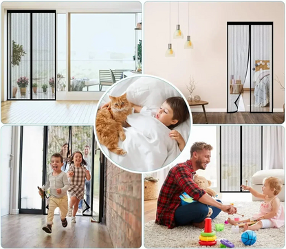 Easy Fit Magnetic Screen Door