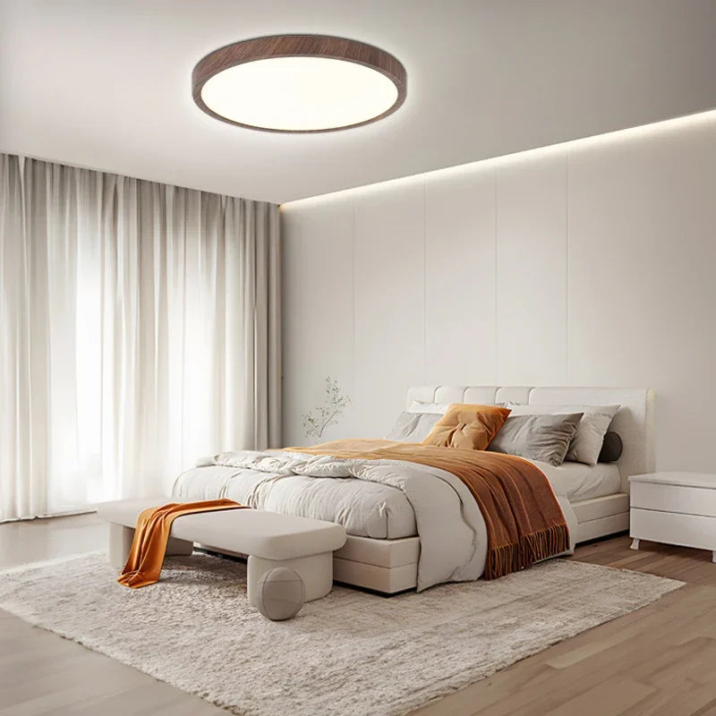 Stylish Round Ceiling Light with Adjustable LED