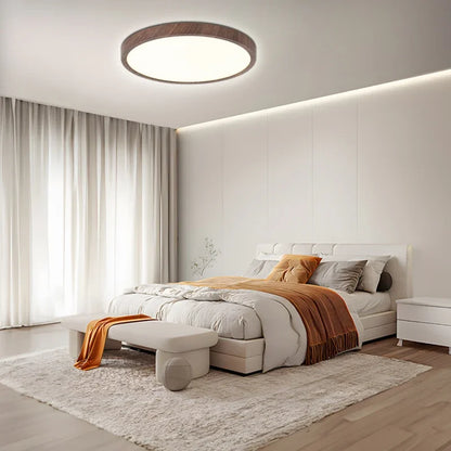 Stylish Round Ceiling Light with Adjustable LED