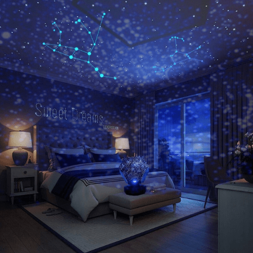 Colorful Night Sky LED Light Projector - Fesara