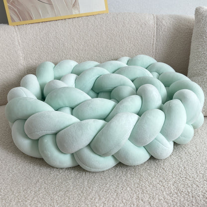 Colorful Geometric Floor Pillow with Removable Cover