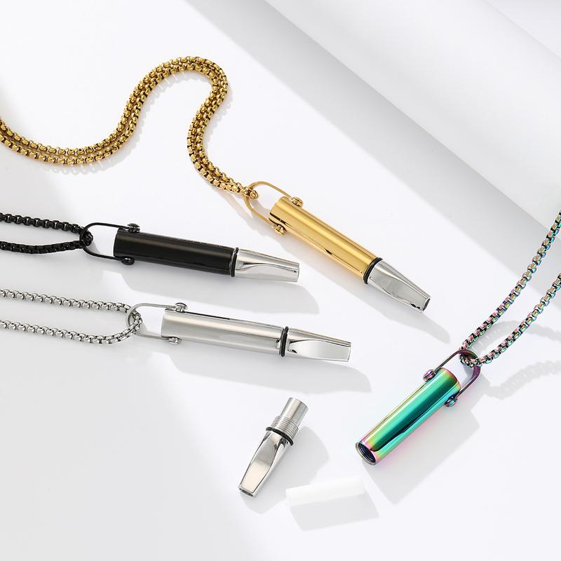 Metallic Airflow Training Necklace