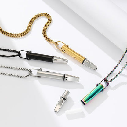Metallic Airflow Training Necklace