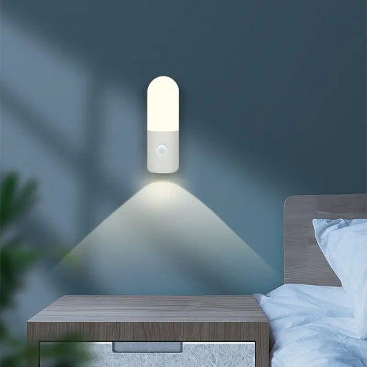 LED Motion Night Lamp - Rechargeable Wall Torch Light - Fesara