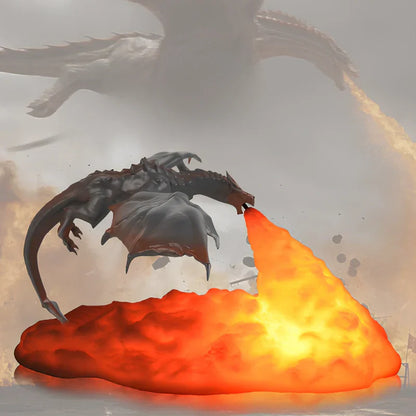Colorful Dragon Table Lamp