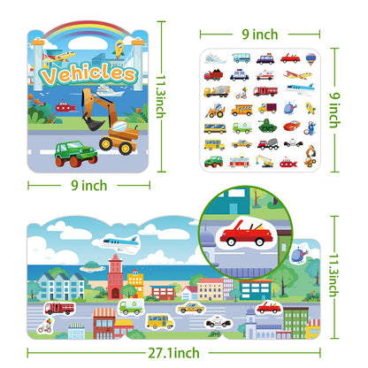 Fun Interactive Sticker Book for Kids