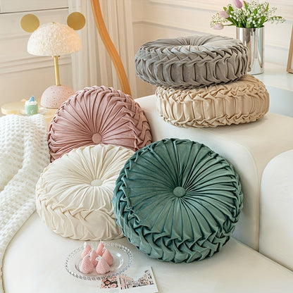 Soft Velvet Pumpkin Decorative Pillow