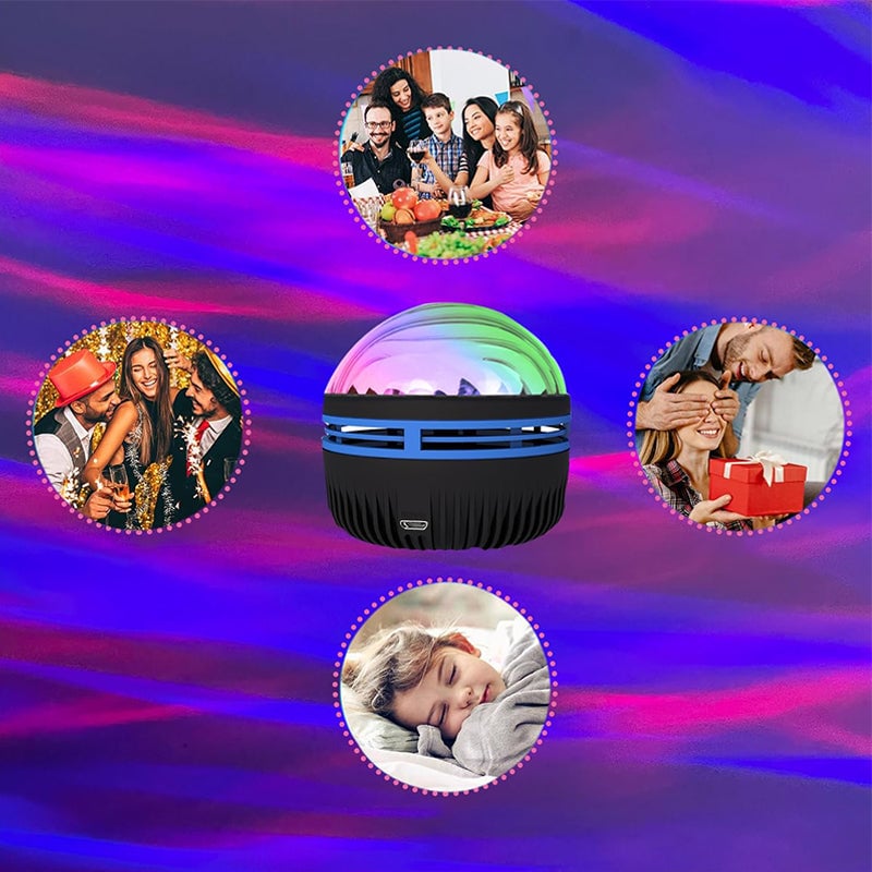 Colorful Night Sky Light Projector