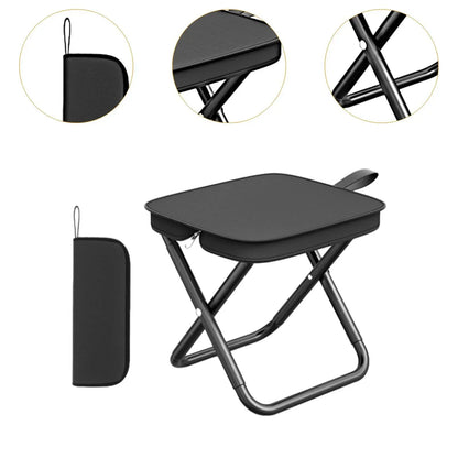 Collapsible Outdoor Camping Chair with Strong Metal Frame