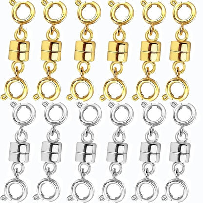 Adjustable Magnetic Jewelry Extender Clasps