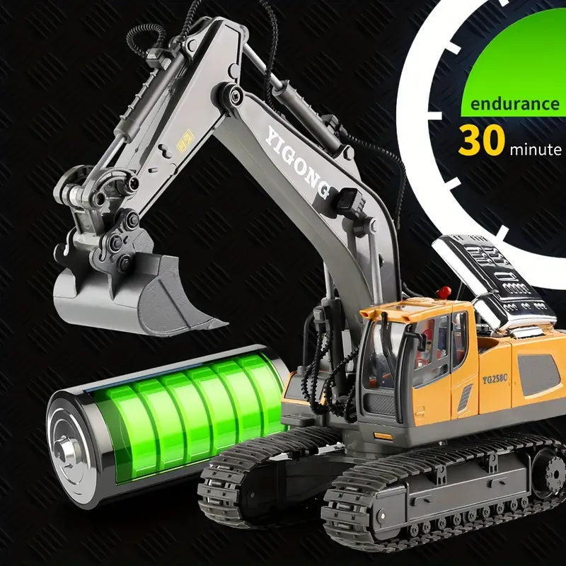 Fun Remote Control Digger Toy for Kids