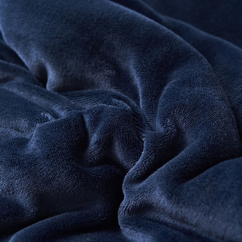 Plush Double Sided Velvet Throw Blanket