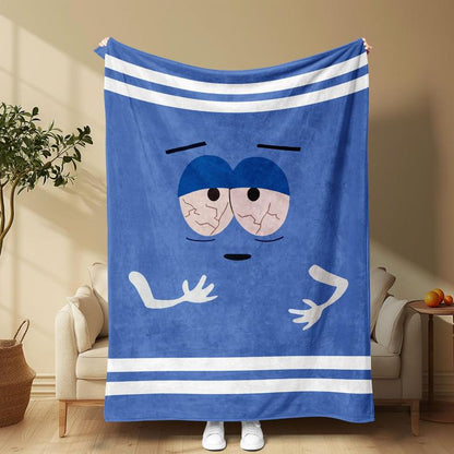 Cozy Plush Cartoon Throw Blanket - Fesara