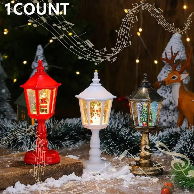 Fesara LumiNoel - Magical Snow Globe Christmas Lantern