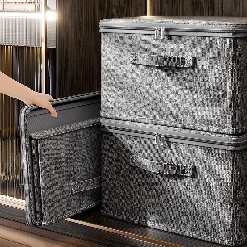 Durable Plastic Stackable Storage Container for Home