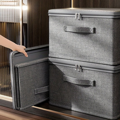 Durable Plastic Stackable Storage Container for Home
