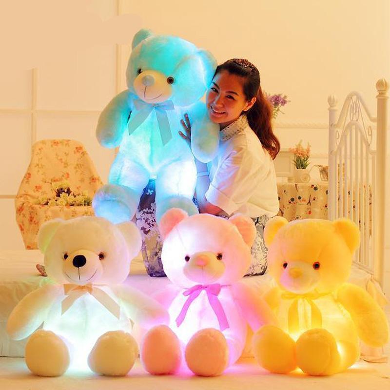 Soft LED Cuddly Teddy Bear Night Light