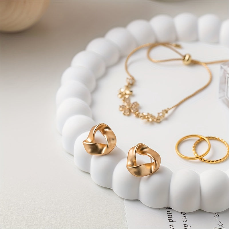 Luxury Jewelry Tray - Elegant Ring Holder and Organizer
