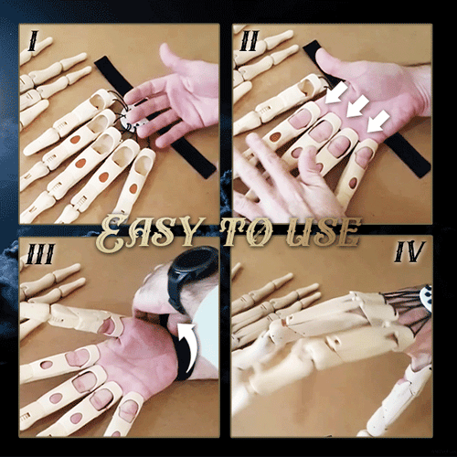 Spooky Jointed Finger Prop