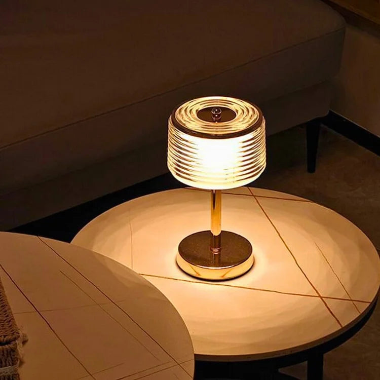 Fesara GlowRing - Contemporary Circular LED Desk Lamp - Fesara