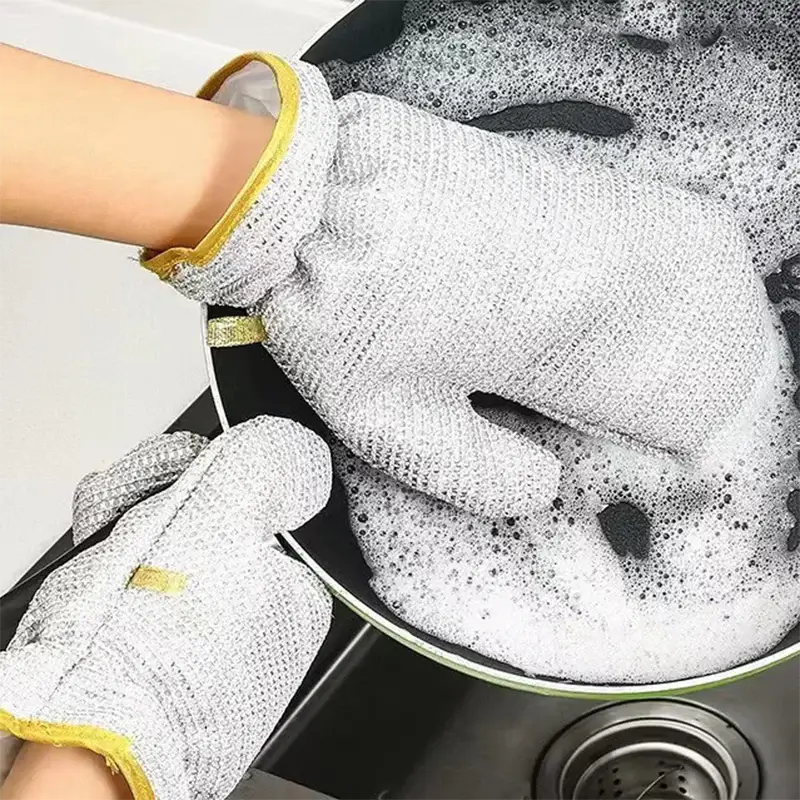 Durable Grip Cleaning Gloves - 2 Pack - Fesara