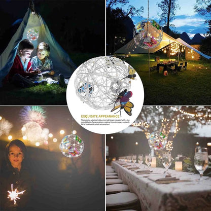 Colorful Garden Solar Butterfly Lamp