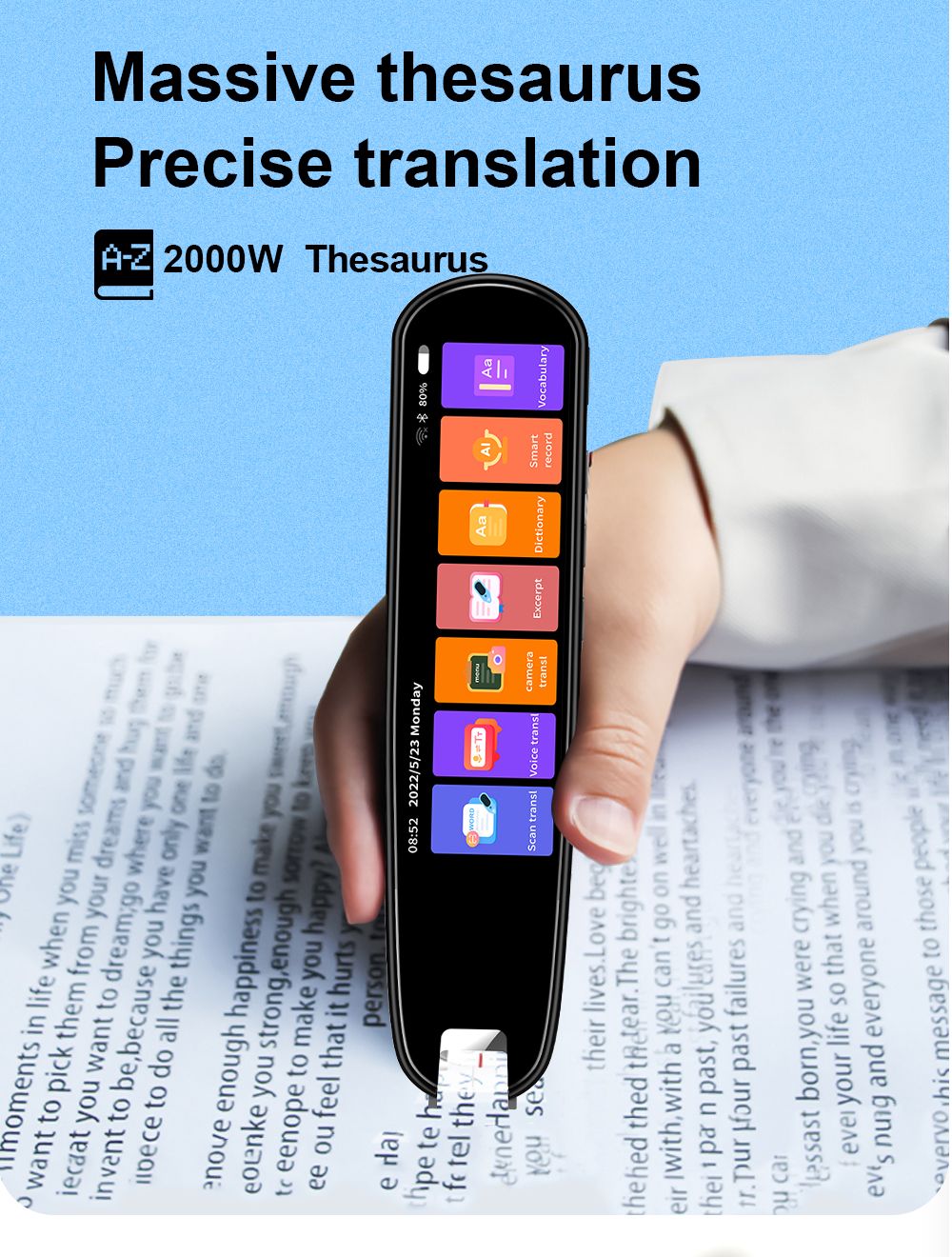 Portable Instant Language Translator Pen