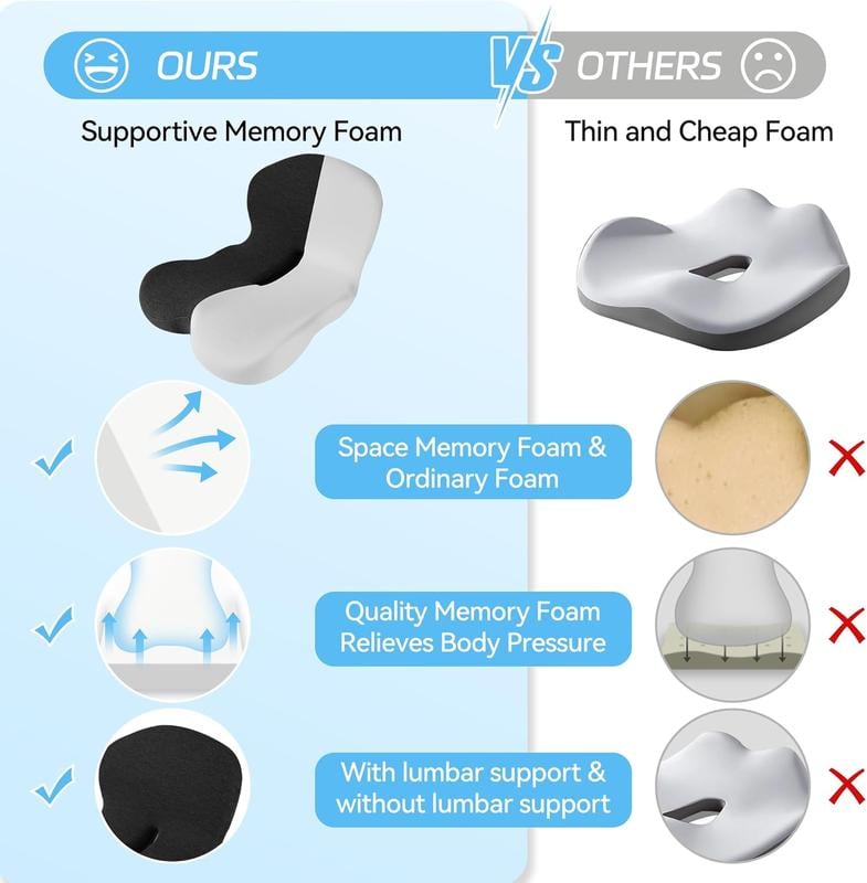 Comfortable Orthopedic Seat Cushion