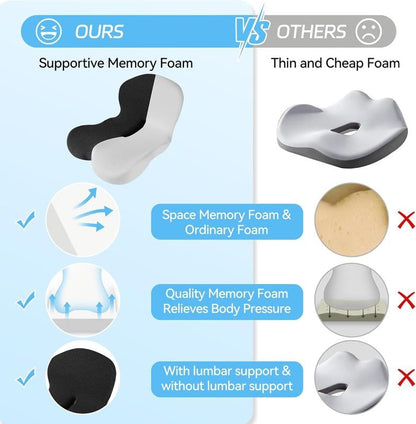 Comfortable Orthopedic Seat Cushion