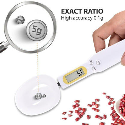 Digital Kitchen Spoon Scale for Easy Cooking Measurements