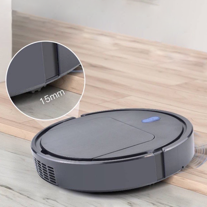 Pet Hair Robot Vacuum, Slim and Smart Cleaner