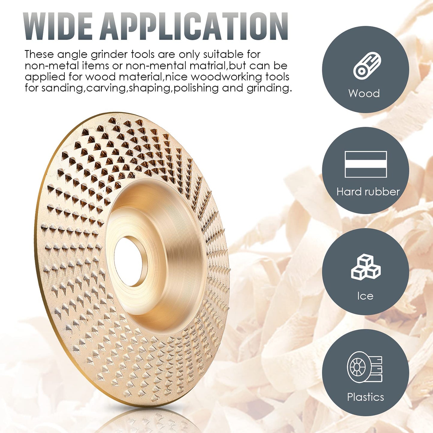 High Speed Tungsten Carbide Grinding Disc